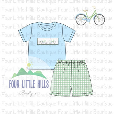 Sweet Pastel Bicycle Shorts Set